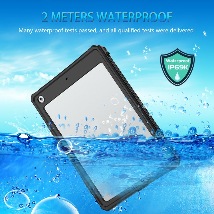 For iPad 10.2 2021 RedPepper Shockproof Waterproof PC + PET + TPU Tablet Protective Case, For iPad 10.2 2021