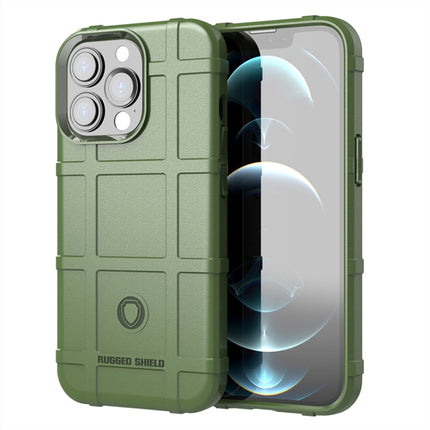 For iPhone 13 Pro Rugged Shield Full Coverage Shockproof TPU Case