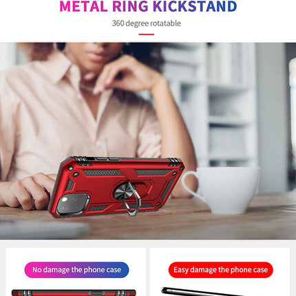 Armor Shockproof TPU + PC Protective Case for iPhone 11 Pro Max, with 360 Degree Rotation Holder, For iPhone 11 Pro Max