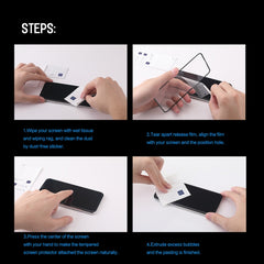 For iPhone 11 Pro Max / XS Max ROCK 0.23mm Soft Edge 7D Curved Surface Anti Blue-ray Full Screen Tempered Glass Film, For iPhone 11 Pro Max / XS Max
