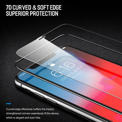 For iPhone 11 Pro Max / XS Max ROCK 0.23mm Soft Edge 7D Curved Surface Anti Blue-ray Full Screen Tempered Glass Film, For iPhone 11 Pro Max / XS Max