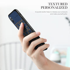 For iPhone XS Max ROCK Origin Series Business TPU + PU Protective Case, For XS Max