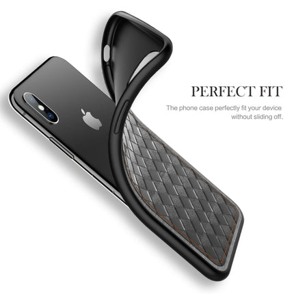 For iPhone XS Max ROCK Origin Series Business TPU + PU Protective Case, For XS Max