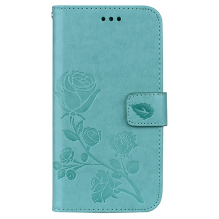 For iPhone XS Max Rose Embossed Horizontal Flip PU Leather Case with Holder & Card Slots & Wallet, For XS Max