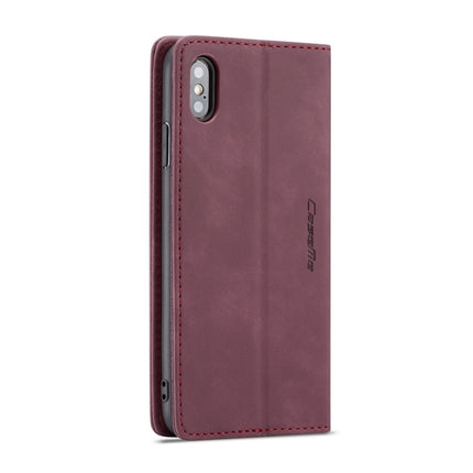For iPhone XS Max CaseMe-013 Multifunctional Retro Frosted Horizontal Flip Leather Case with Card Slot & Holder & Wallet, For iPhone XS Max
