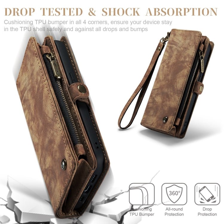 For iPhone XS Max CaseMe Detachable Multifunctional Horizontal Flip Leather Case with Card Slot & Holder & Zipper Wallet & Photo Frame, For iPhone XS Max