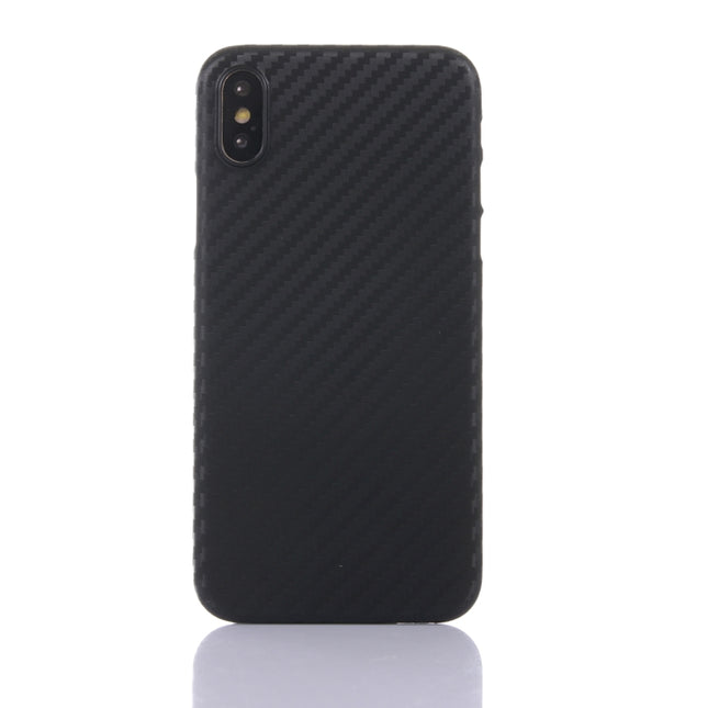 For iPhone XS Max Carbon Fiber Ultrathin PP Protective Case, For XS Max
