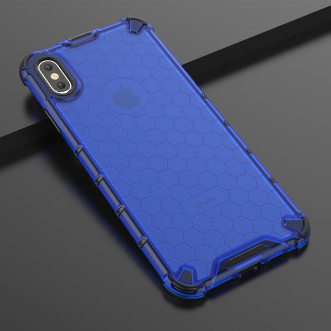 For iPhone XS Max Shockproof Honeycomb PC + TPU Protective Case, For iPhone XS Max