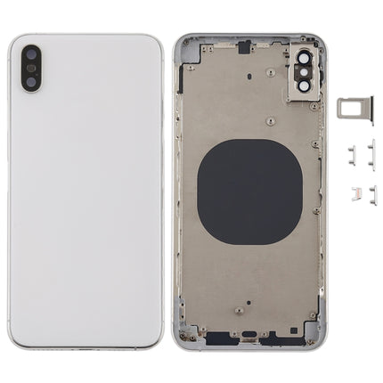 Back Cover with Camera Lens & SIM Card Tray & Side Keys for iPhone XS Max, For iPhone XS Max, For iPhone XS Max (Camera Lens+Side Keys), For iPhone XS Max with Side keys, For iPhone XS Max with Camera Lens