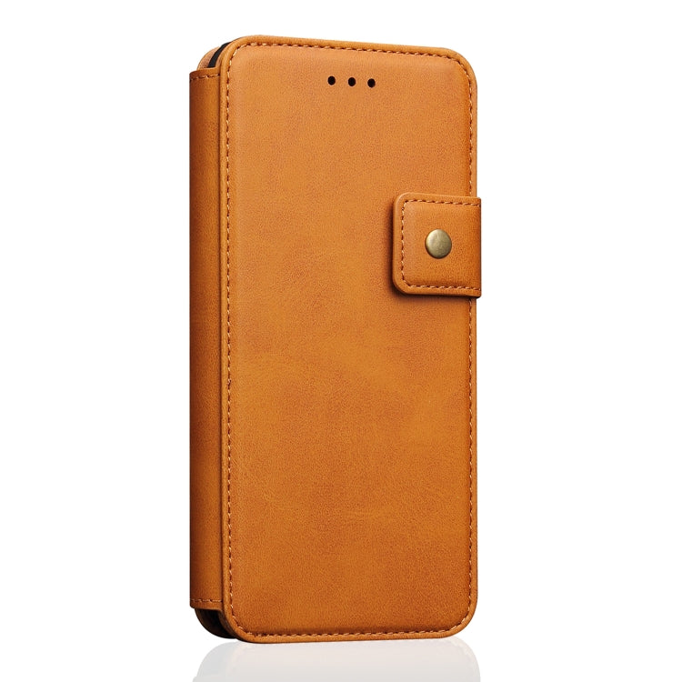 For iPhone XS Max Cowhide Texture Magnetic Absorption Detachable Horizontal Flip Leather Case with Holder & Card Slots & Wallet, For XS Max