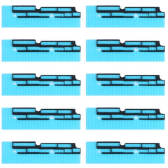 10 Sets Mainboard FPC Connector Sponge Foam Pads for iPhone XS Max, For iPhone XS Max