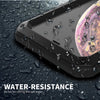 For iPhone XS Max Waterproof Dustproof Shockproof Aluminum Alloy + Tempered Glass + Silicone Case, iPhone XS Max