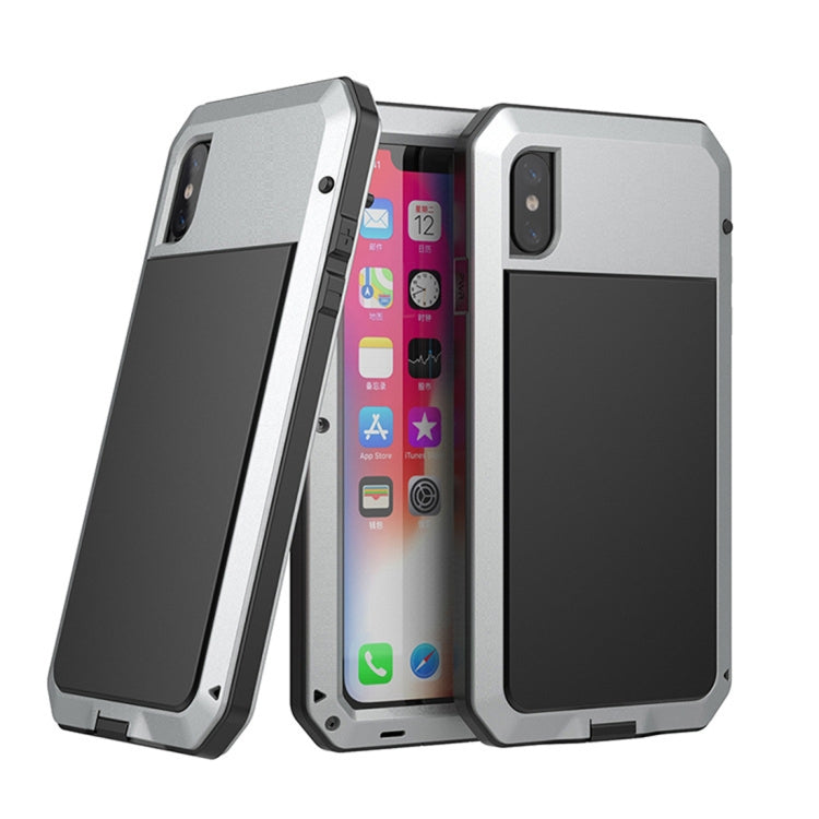 For iPhone XR Metal Shockproof Waterproof Protective Case, iPhone XR