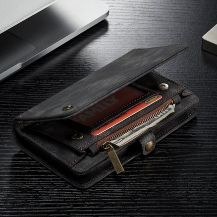 For iPhone XR CaseMe Detachable Multifunctional Horizontal Flip Leather Case with Card Slot & Holder & Zipper Wallet & Photo Frame, For iPhone XR, For iPhone  XR