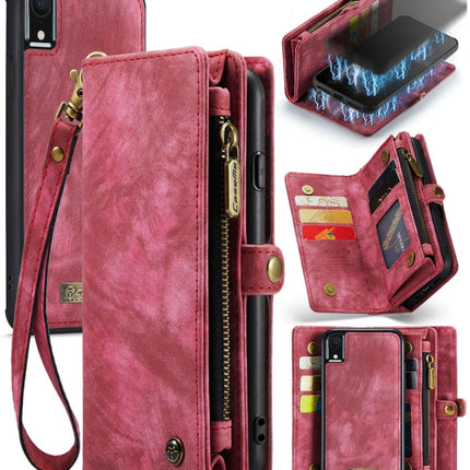 For iPhone XR CaseMe Detachable Multifunctional Horizontal Flip Leather Case with Card Slot & Holder & Zipper Wallet & Photo Frame, For iPhone XR, For iPhone  XR