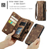 For iPhone XR CaseMe Detachable Multifunctional Horizontal Flip Leather Case with Card Slot & Holder & Zipper Wallet & Photo Frame, For iPhone XR, For iPhone  XR