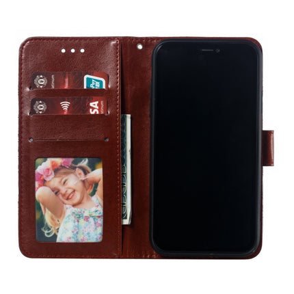 For iPhone XR Mandala Embossing Pattern Horizontal Flip Leather Case with Holder & Card Slots & Wallet & Photo Frame