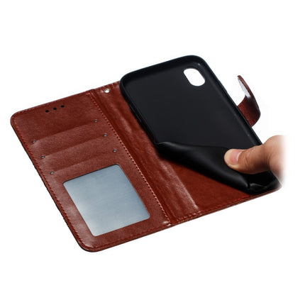 For iPhone XR Mandala Embossing Pattern Horizontal Flip Leather Case with Holder & Card Slots & Wallet & Photo Frame