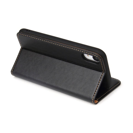 For iPhone XR Dermis Texture PU Horizontal Flip Leather Case with Holder & Card Slots & Wallet