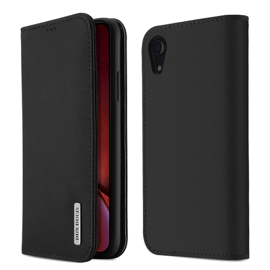 For iPhone XR DUX DUCIS WISH Series TPU + PU + Leather Case with Card Slots & Wallet, iPhone XR