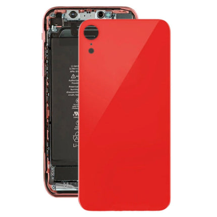 Back Cover with Adhesive for iPhone XR, For iPhone XR (Pink with Adhesive), For iPhone XR (with Adhesive), For iPhone XR