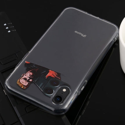 For iPhone XR Creative 1.5mm TPU Transparent Protective Case, For iPhone XR