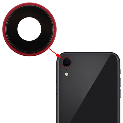 Back Camera Bezel with Lens Cover for iPhone XR, For iPhone XR, For iPhone XR(Rose Gold)