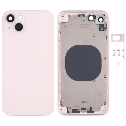 Back Housing Cover with Appearance Imitation of iP13 for iPhone XR, For iPXR to i13(Pink), For iPXR to i13(Red), For iPXR to i13(Blue), For iPXR to i13(Purple), For iPXR to i13(White), For iPXR to i13(Green)