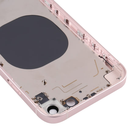 Back Housing Cover with Appearance Imitation of iP13 for iPhone XR, For iPXR to i13(Blue), For iPXR to i13(Purple), For iPXR to i13(Pink), For iPXR to i13(Red), For iPXR to i13(Black), For iPXR to i13(Green), For iPXR to i13(White)