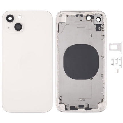 Back Housing Cover with Appearance Imitation of iP13 for iPhone XR, For iPXR to i13(Pink), For iPXR to i13(Red), For iPXR to i13(Blue), For iPXR to i13(Purple), For iPXR to i13(White), For iPXR to i13(Green)