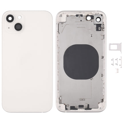 Back Housing Cover with Appearance Imitation of iP13 for iPhone XR, For iPXR to i13(Blue), For iPXR to i13(Purple), For iPXR to i13(Pink), For iPXR to i13(Red), For iPXR to i13(Black), For iPXR to i13(Green), For iPXR to i13(White)
