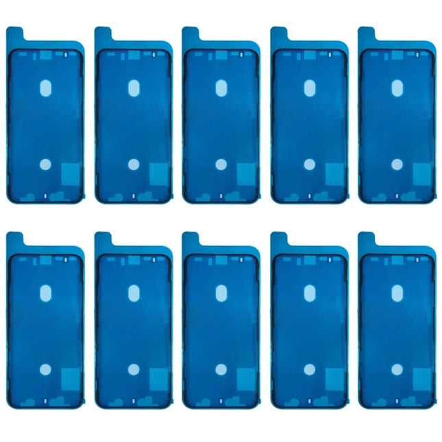 10 PCS LCD Frame Bezel Waterproof Adhesive Stickers for iPhone XS, 10 PCS for iPhone XS