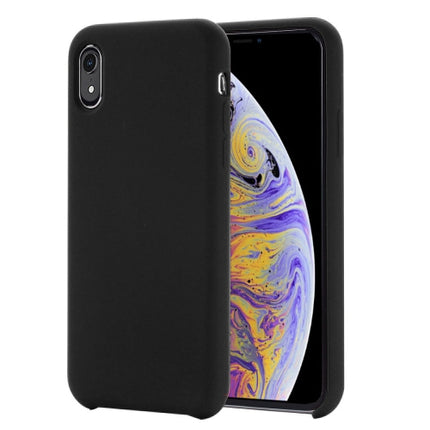 For iPhone XR Four Corners Full Coverage Liquid Silicone Case