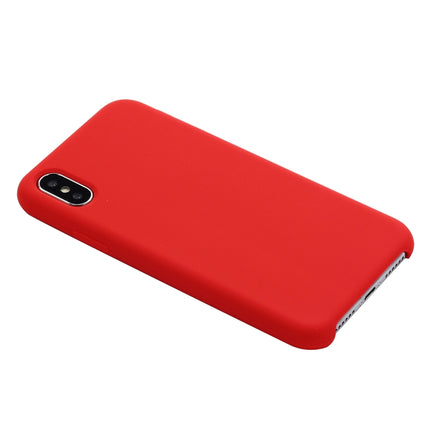 For iPhone XR Four Corners Full Coverage Liquid Silicone Case