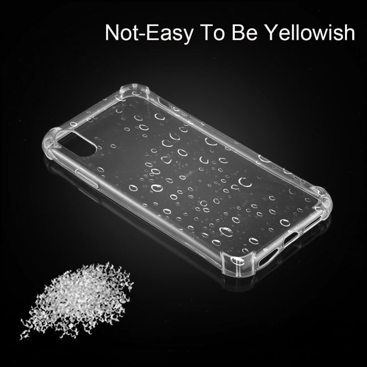 For iPhone XS 50pcs Ultrathin Transparent TPU Soft Protective Case, iPhone XS