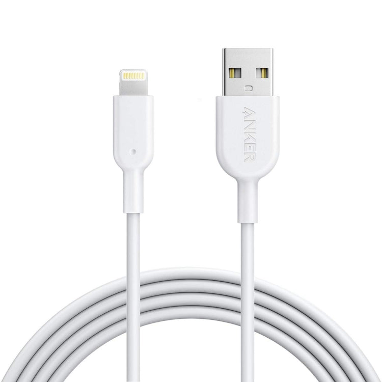 ANKER PowerLine II USB to 8 Pin MFI Certificated Charging Data Cable, Length: 0.9m