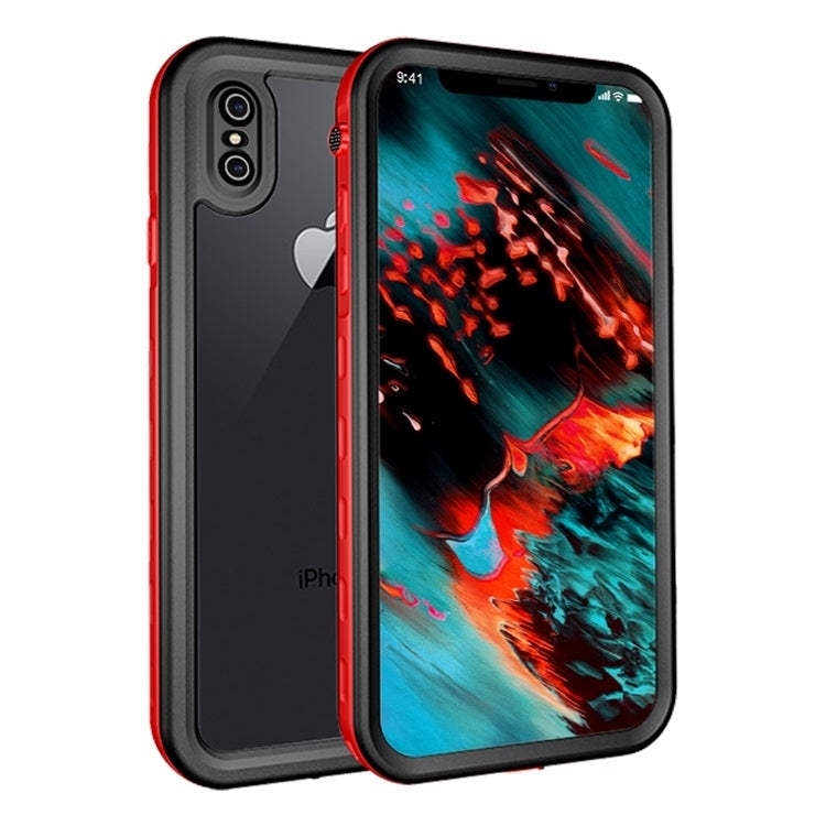 For iPhone X / XS 2m Waterproof Snowproof 2m Shockproof Dustproof PC+Silicone Case, For iPhone X / XS