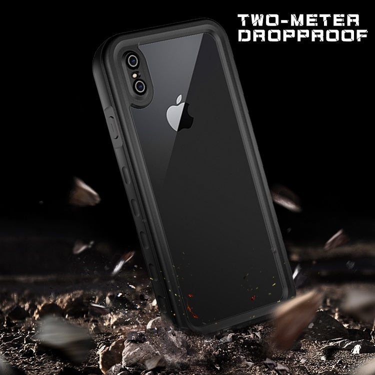 For iPhone X / XS 2m Waterproof Snowproof 2m Shockproof Dustproof PC+Silicone Case, For iPhone X / XS