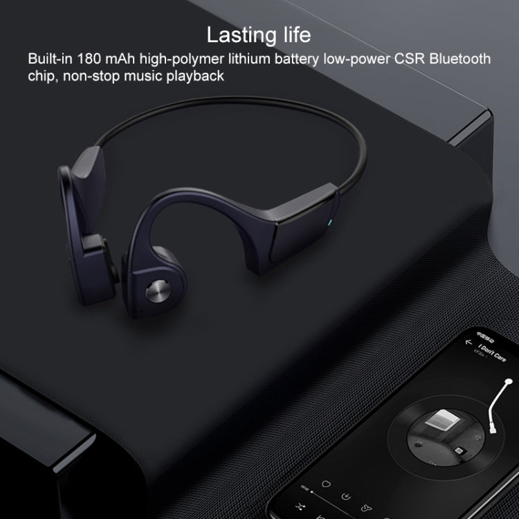 F806 Bluetooth 4.1 Bone Conduction Stereo Bluetooth Earphone