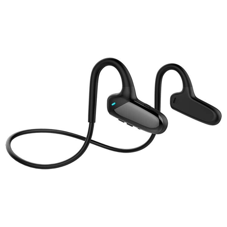 F808 Bluetooth 5.0 Waterproof Bone Conduction Sport Bluetooth Earphone, F808 (Black), F808 (Blue)