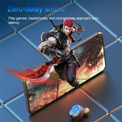 F9-9 TWS CVC8.0 Noise Cancelling Bluetooth Earphone with Charging Box, Support Touch Lighting Effect & Three-screen LED Power Display & Power Bank & Mobile Phone Holder & HD Call & Voice Assistant, F9-9 Black, F9-9 Dark Blue, F9-9 Pink, F9-9 Blue������...