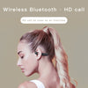 G100 Bluetooth 5.0 Wireless Ear-mounted Sports Waterproof Bone Conduction Earphone, G100