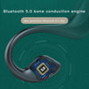 G100 Bluetooth 5.0 Wireless Ear-mounted Sports Waterproof Bone Conduction Earphone, G100