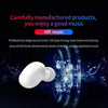 A10 TWS Space Capsule Shape Wireless Bluetooth Earphone with Magnetic Charging Box & Lanyard, Support HD Call & Automatic Pairing Bluetooth, White + Black, Black, Black White, White