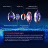 A10 TWS Space Capsule Shape Wireless Bluetooth Earphone with Magnetic Charging Box & Lanyard, Support HD Call & Automatic Pairing Bluetooth, White + Black, Black, Black White, White