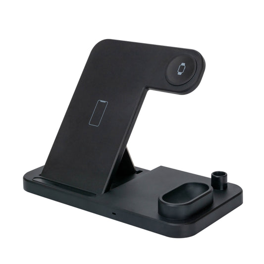 W30 QI Vertical Wireless Charger for Mobile Phones & Apple Watches & AirPods & Apple Pencil, with Adjustable Phone Stand, W30