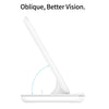 Z5 QI Vertical Magnetic Wireless Charger for Mobile Phones & Apple Watches & AirPods / Xiaomi Redmi AirDots, with Touch Ring Light, Z5