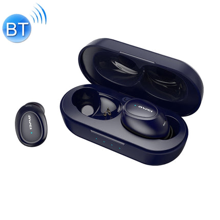 awei T6 TWS Bluetooth V5.0 Ture Wireless Sports Headset with Charging Case