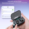 M7 TWS V5.0 Binaural Wireless Stereo Bluetooth Headset with Charging Case and Digital Display