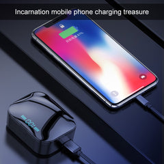 X7 TWS V5.0 Binaural Wireless Stereo Bluetooth Headset with Charging Case and Digital Display